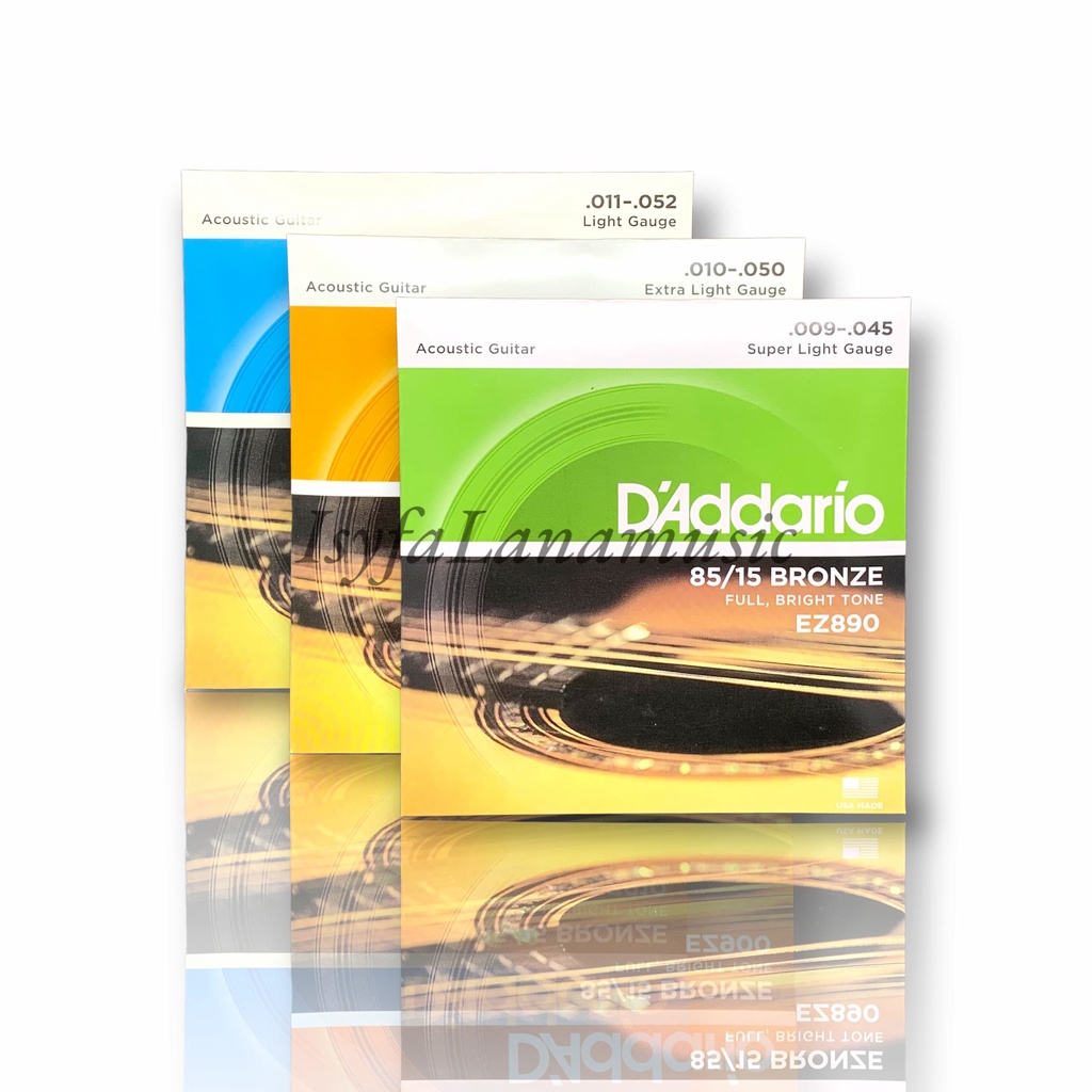 Senar Gitar Akustik String D'Addario EZ890 EZ900 EZ910