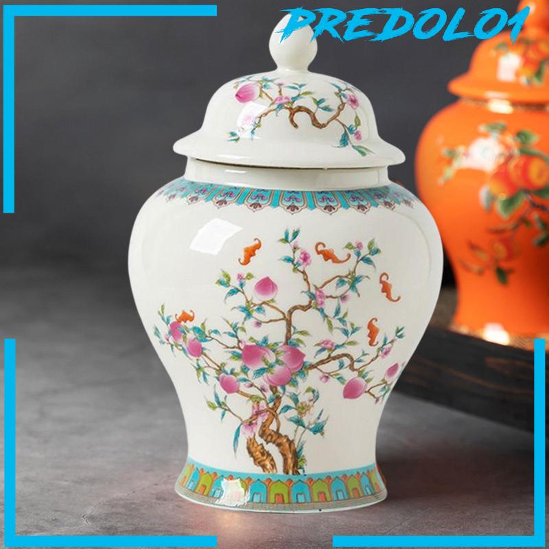 [Predolo1] Vas Toples Jahe Keramik 7inch Tutup Kedap Udara Toples Penyimpanan Makanan Home Decor