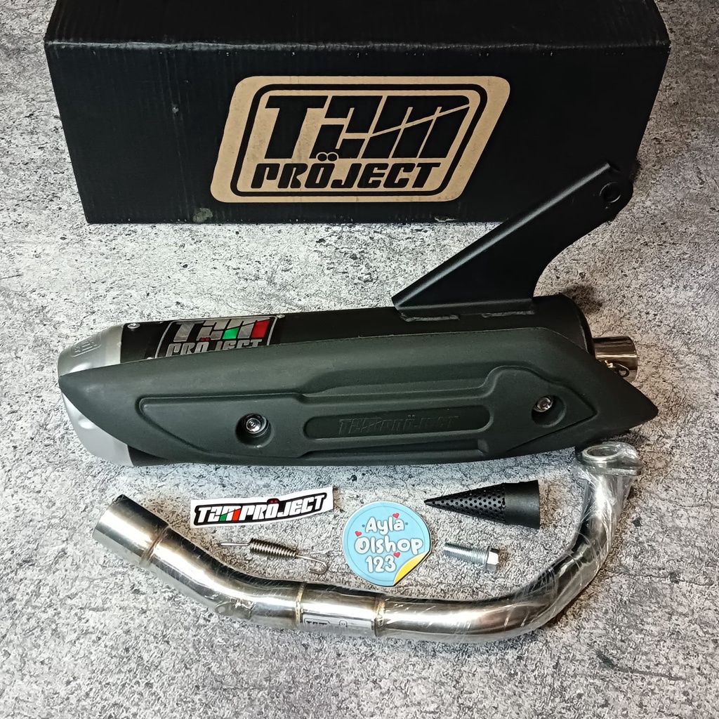 KNALPOT TZM PROJECT RACING BEAT DELUXE/GENIO / KNALPOT CMS RACING TZM BEAT DELUXE / KNALPOT TZM RACI