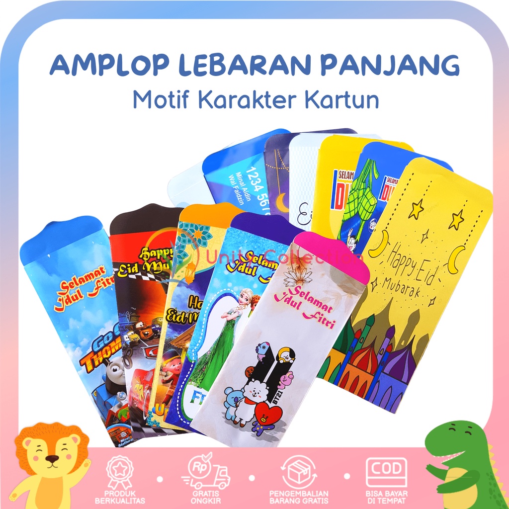 

Amplop Lebaran Panjang Angpao Hari Raya Idul Fitri
