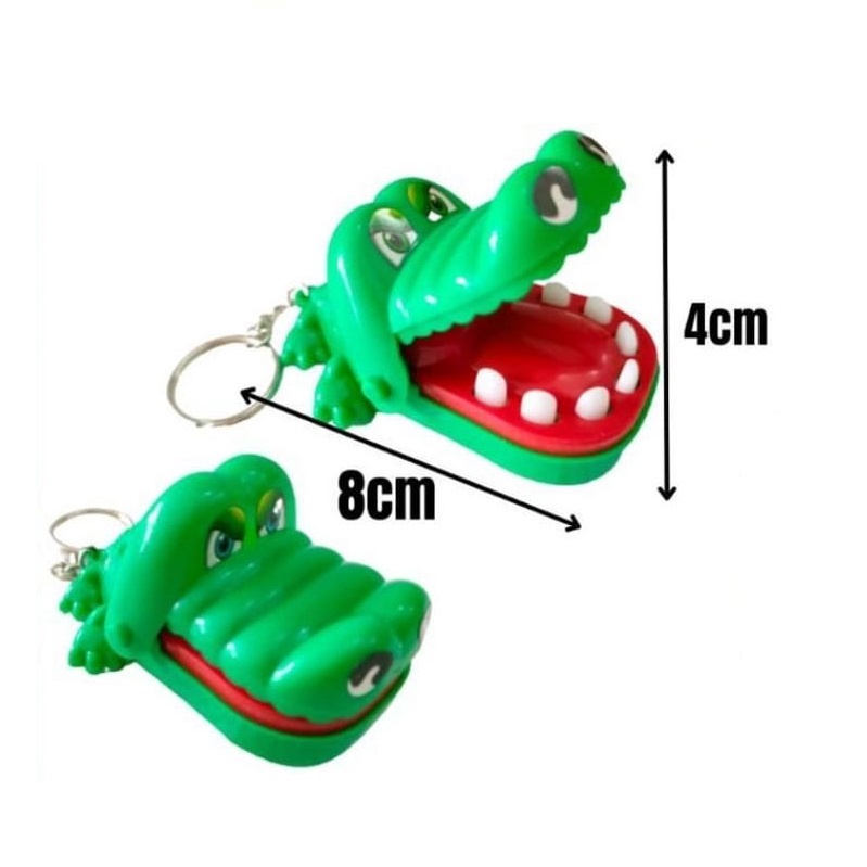 Gantungan Kunci dan Mainan Prank Buaya Gigit Crocodile Dentist