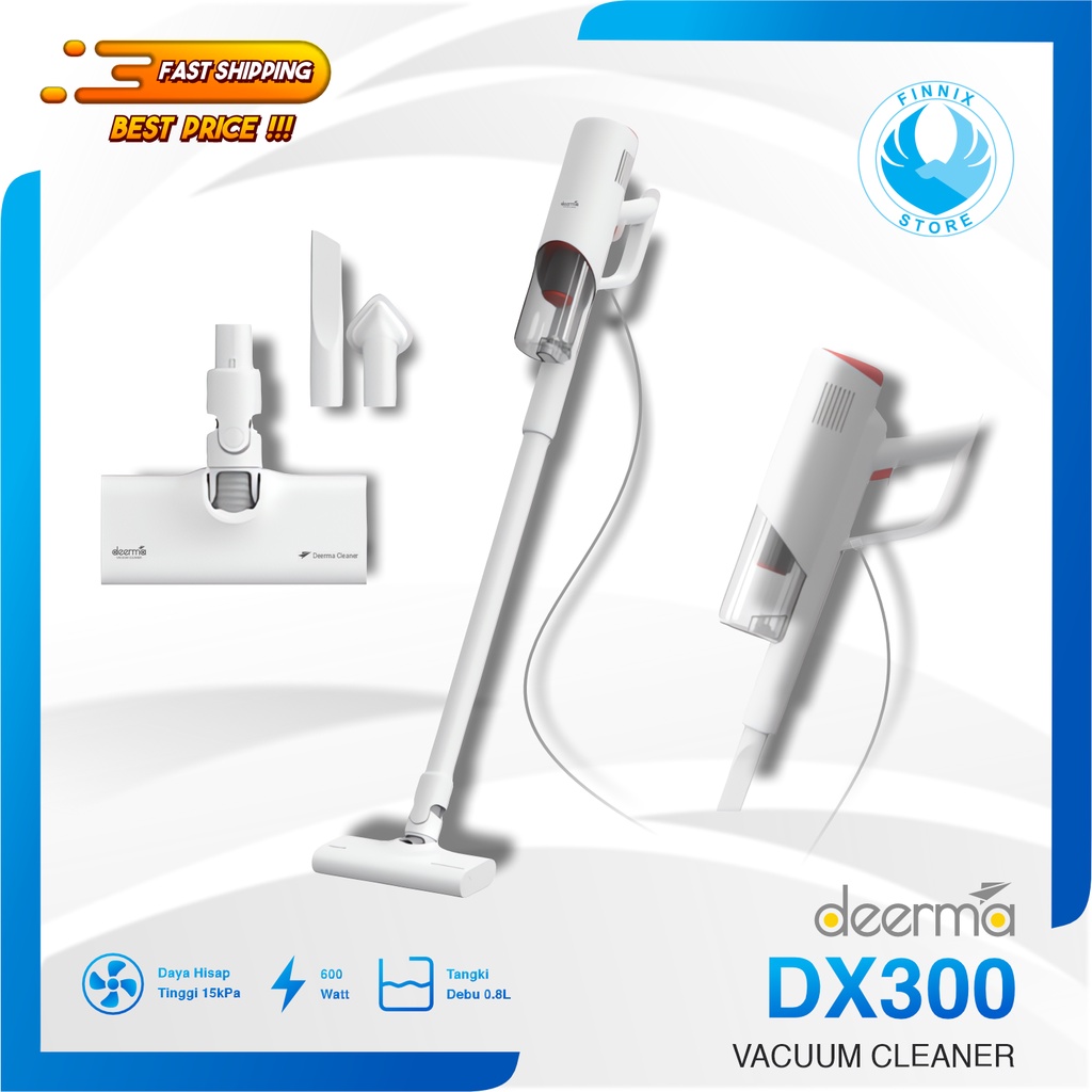 Deerma DX300 Handheld Vacuum Cleaner - Penghisap Penyedot Debu