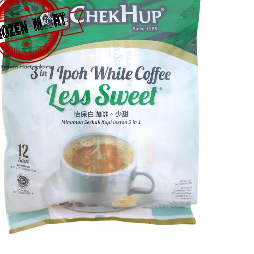 

♥ Chek Hup Ipoh Whitte Coffee Less Sweet Sugar / Chek Hup Ipoh Less Sugar 420gr ❊