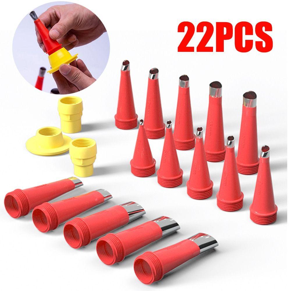 Lanfy Caulk Nozzle Untuk Dapur Kamar Mandi Sealant Finishing Alat Sambungan Wastafel Caulking Finishing Nozzle Caulking Tip Lem Nozzle Caulking