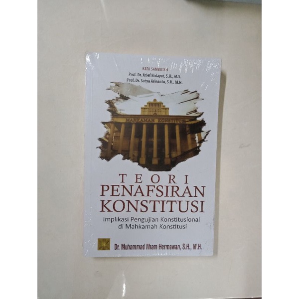 teori penafsiran konstitusi