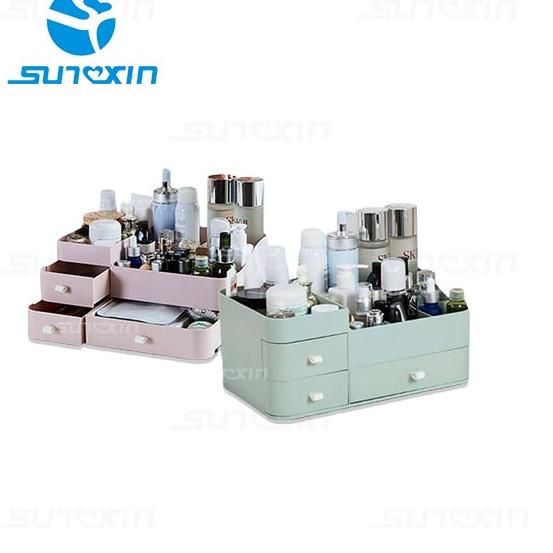 Update Terlaris Sunxin - Rak Kosmetik Multifungsi / Rak Kosmetik Susun / Rak Kosmetik 3 Laci