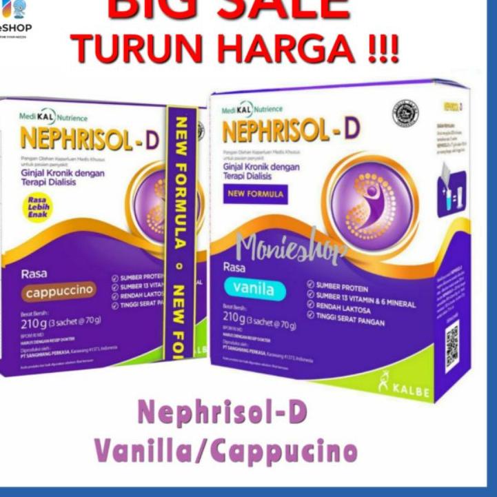 

⅍ NEPHRISOL-D 231GR NEPHRISOL DIALISIS Vanilla Cappucino ✺