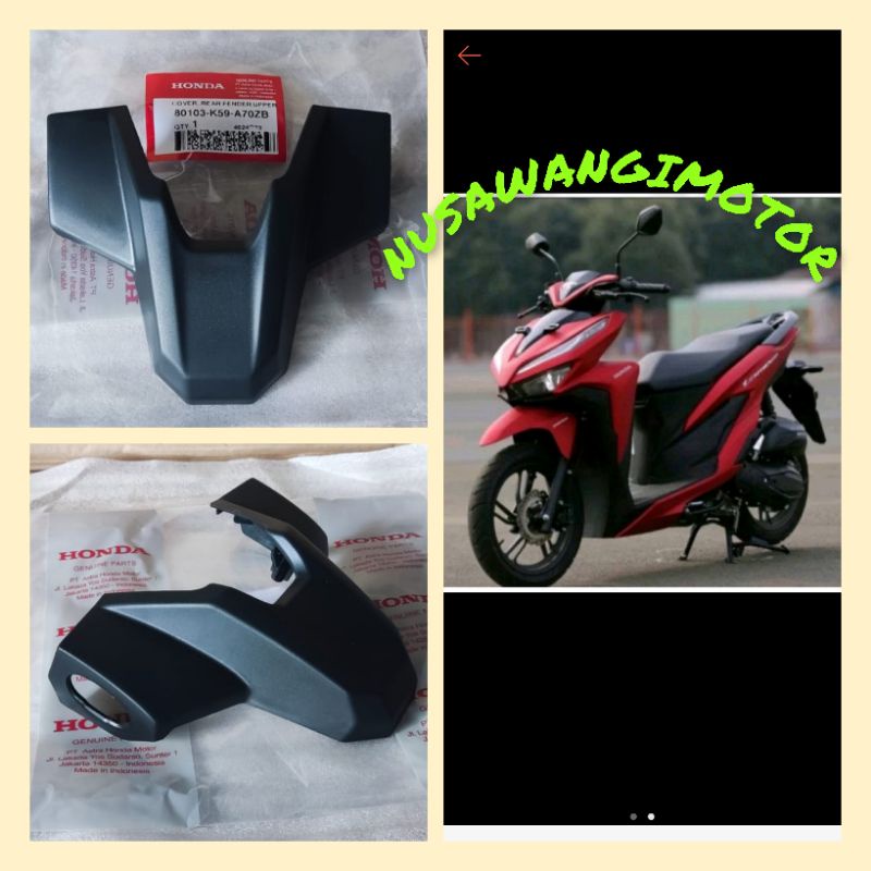 Cover lampu sen belakang vario 125.150 new.
