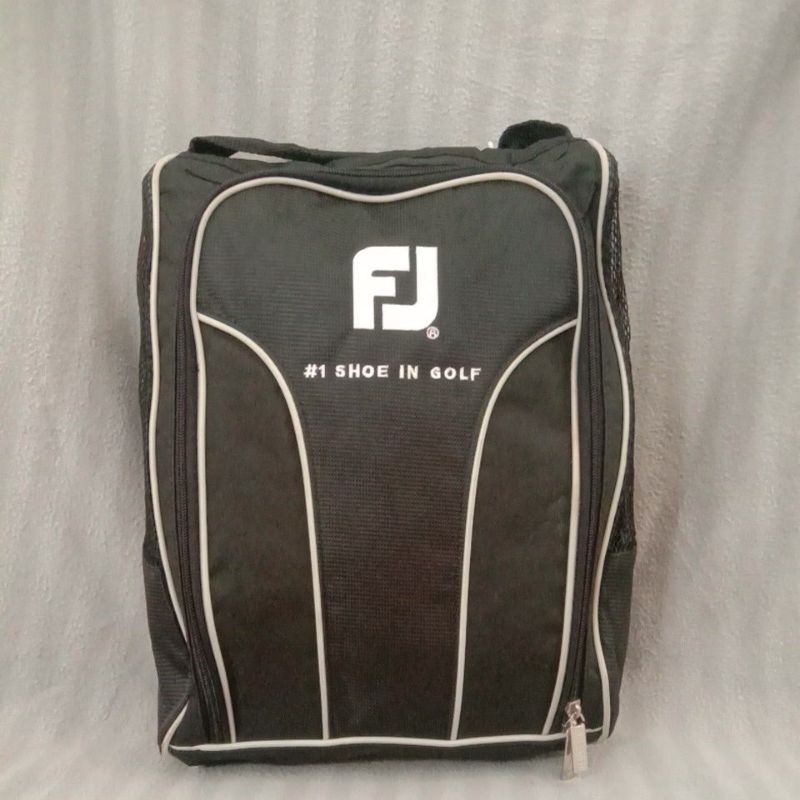 tas sepatu golf hitam preloved thrift