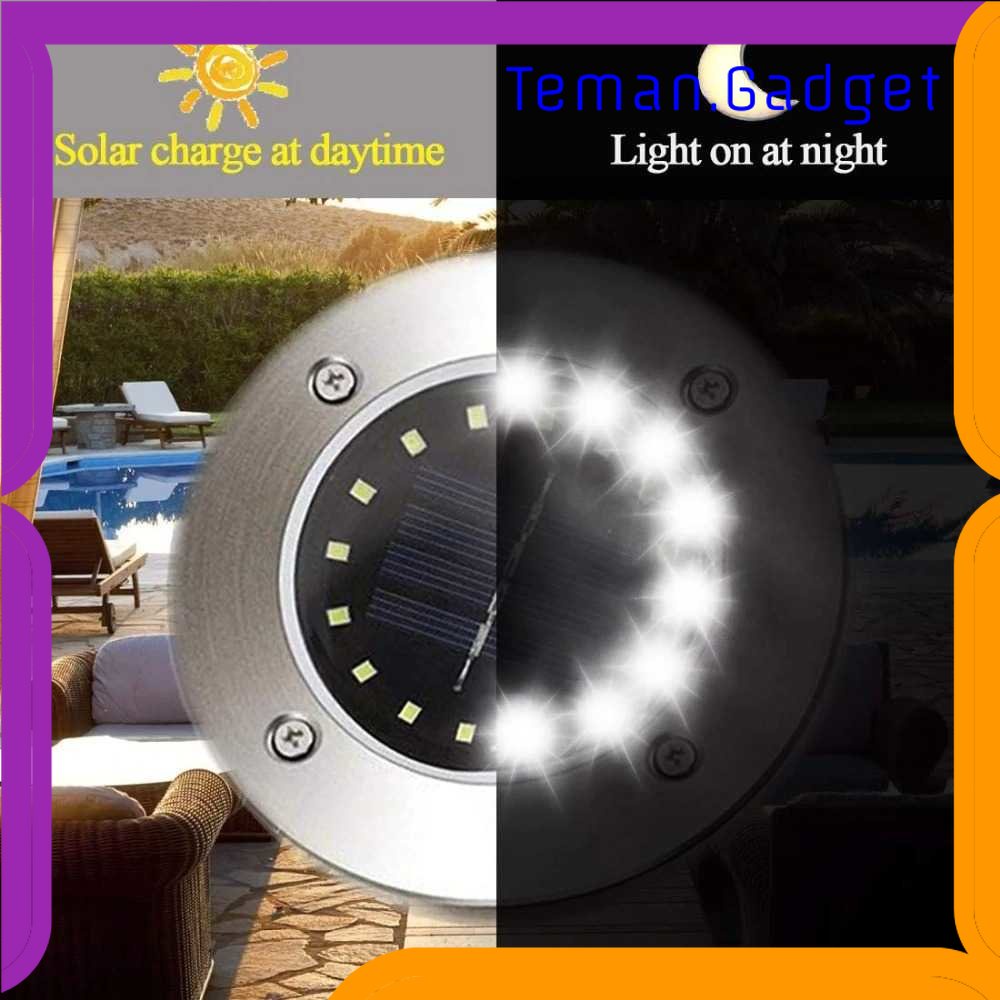 TG-LMP RAIBOHO Lampu Taman Hias Ground Light Solar Sensor Waterproof 20 LED - RB20