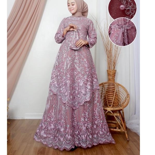 Harga Bersahabat TERBARU-KEBAYA GAMIS KARTIKA- KEBAYA FORMAL-GAMIS-KEBAYA-KEBAYA PESTA