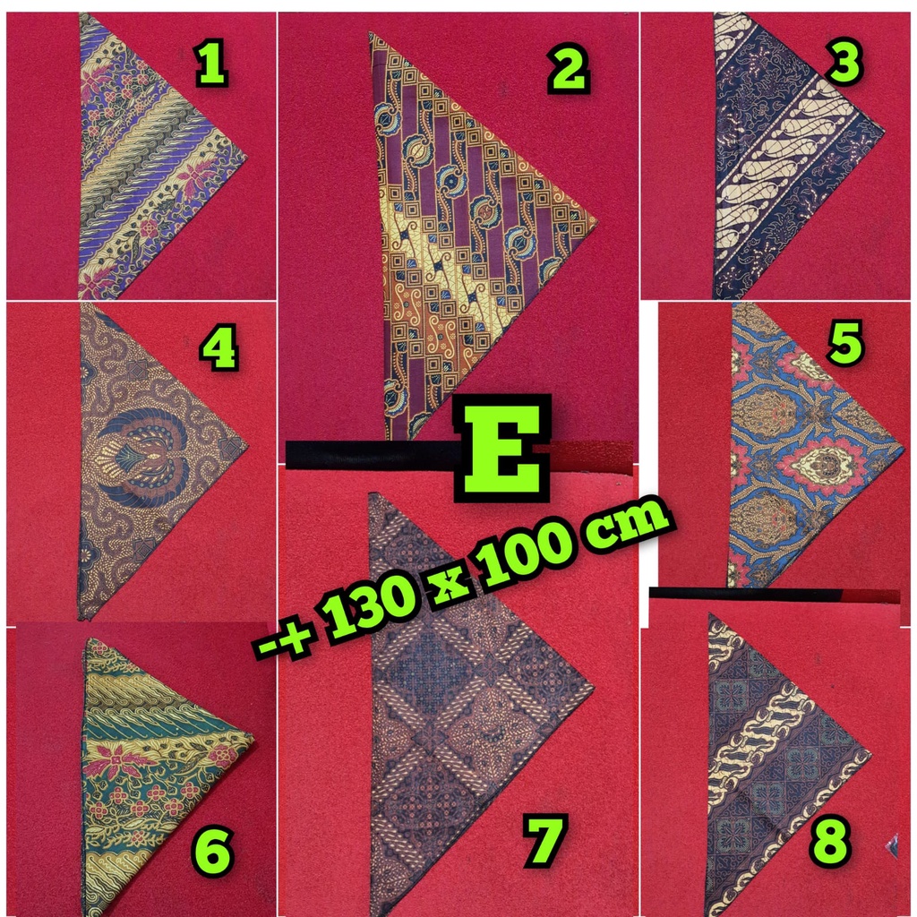 iket segi tiga slayer sunda jawa batik tradisional dewasa anak ubah bentuk suka suka 1,3 METER X100 CM min 5 pcs (05)