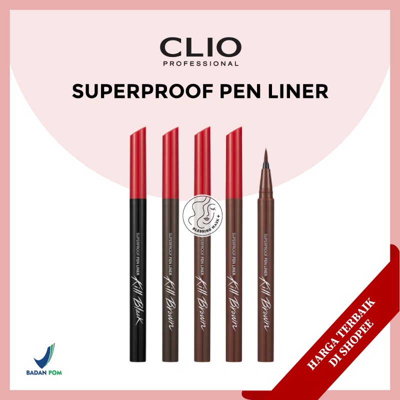HH,- CLIO Superproof Pen Liner EYELINER PENCIL LINER