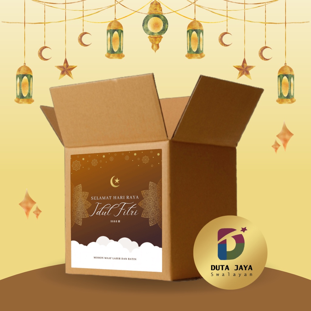 

Kardus / Dus / Box Lebaran Idul Fitri Special Edition 38 x 28 x 38 cm