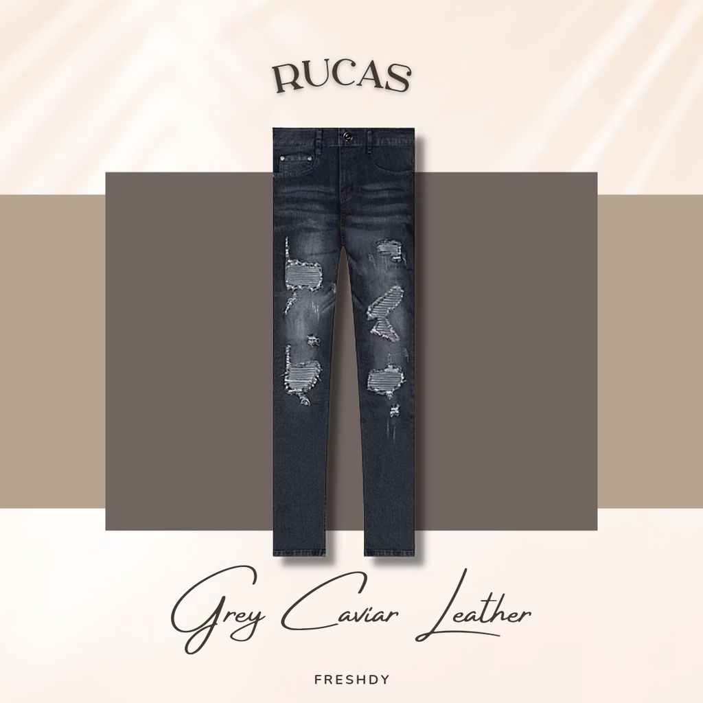 RUCAS GREY CAVIAR LEATHER - Rucas Season 11 [ORIGINAL]
