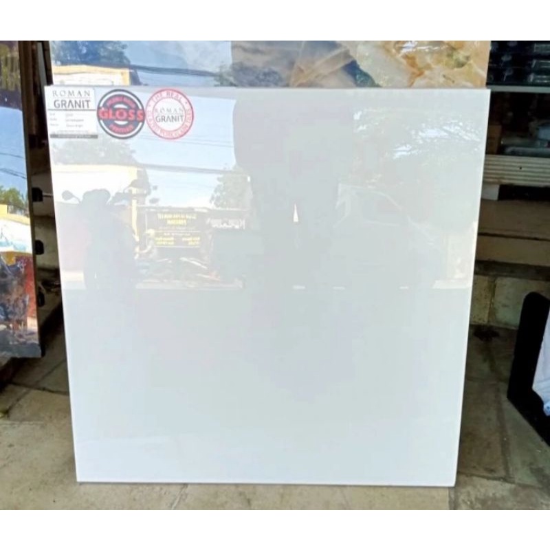 GRANIT PUTIH POLOS ROMAN OLVERA BRIGHT GT609196FR 60X60 KW1