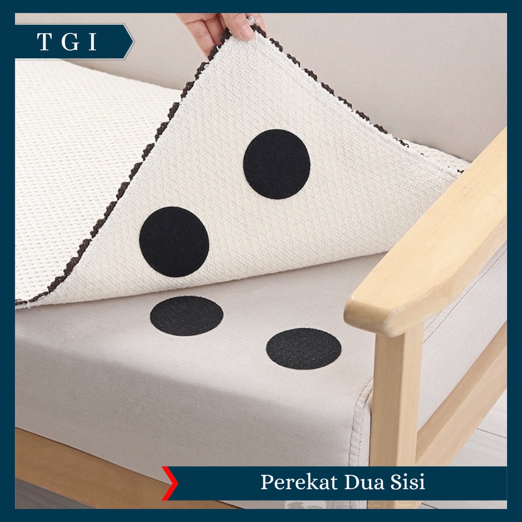 TGI - [5PCS] PEREKAT ANTI SLIP ANTI CURLING / PEREKAT KARPET SELIMUT KESET / PERAKAT DUA SISI MULTIFUNGSI