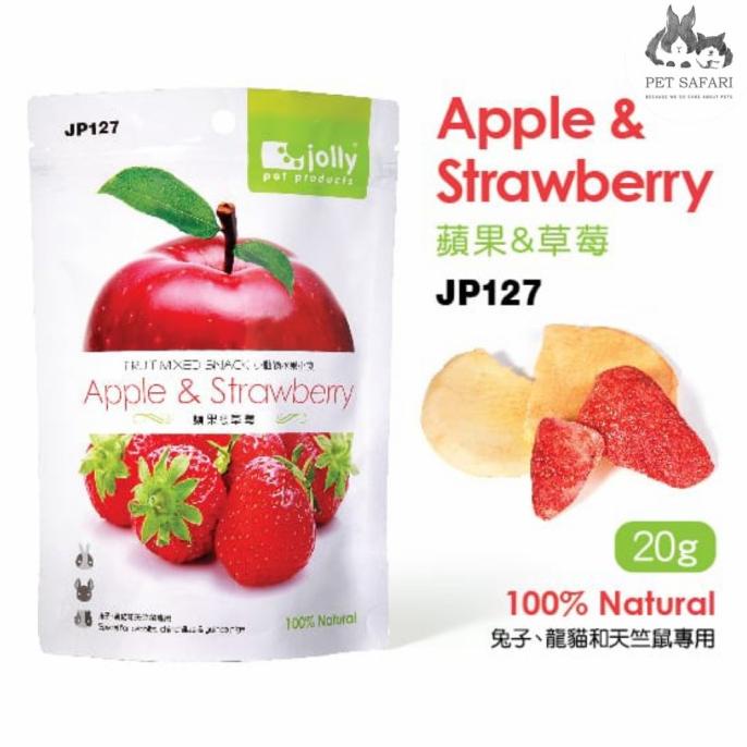 

JP127 Jolly Xtra Bite Dried Apple & Strawberry 20gr
