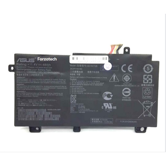 Baterai Asus FX505 FX80 FX86 FX504GD FX504GE FX504GM FX505DY FX505GE New Bergaransi