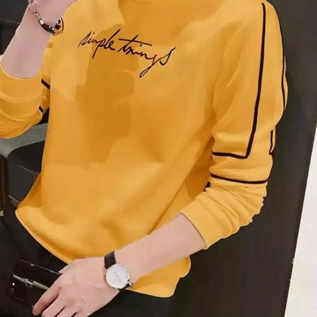 ○ KAOS PRIA / KAOS PRIA LENGAN PANJANG / KAOS COWOK MODEL TERBARU KOREA / KAOS PRIA KEREN / BAJU KAO