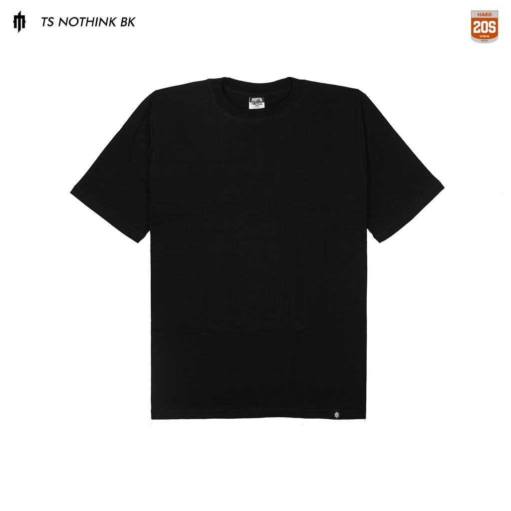 Magnesium137 Kaos Pendek T-shirt - Kode Ts Nothink Bk