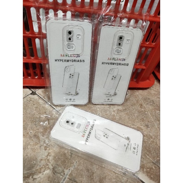 Softcase Samsung A6 Plus J8 2018 J8 Prime J8 Pro Silikon Casing Case Bening Terasfaran Transparan Pelindung Pro Camera