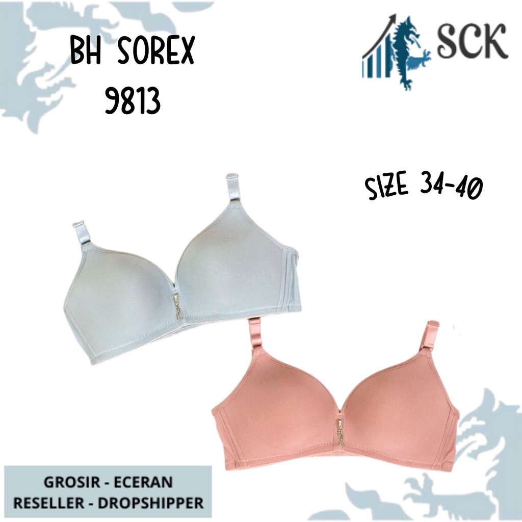 BH SOREX 9813 Super Soft Cup Besar  B-C Size 34-40 / Pakaian Dalam SOREX 9813 - sckmenwear GROSIR