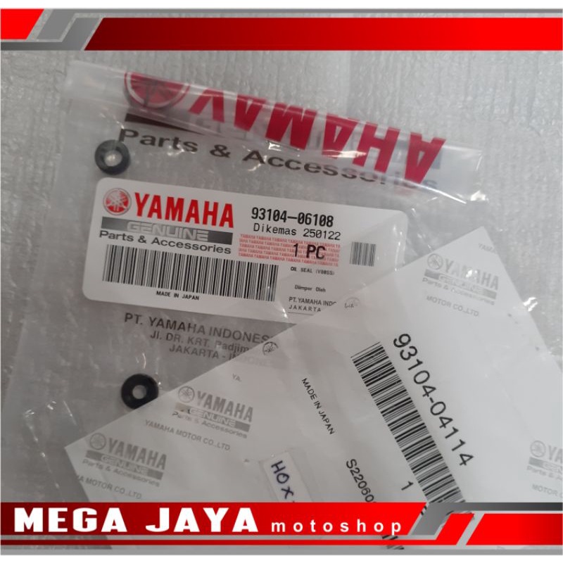 SEAL SIL KECIL SET POMPA OLI SAMPING F1ZR FIZR F1Z FIZ FORCE 1 F1 ALFA V80 ORIGINAL YAMAHA