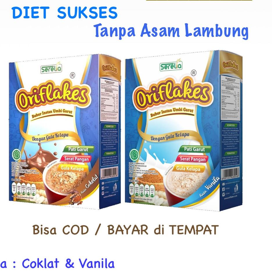 

➧ Oriflakes Diet Sereal umbi Garut Diet Slim 350 gram ( Bisa COD ) ☈