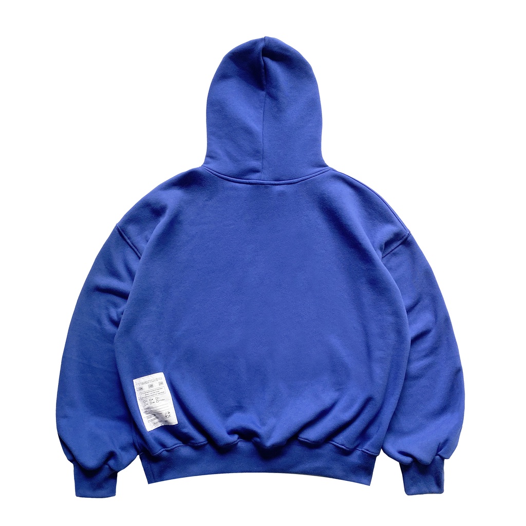 YESZY.MFG Boxy Fit Royal Blue Hoodie (375 GSM)