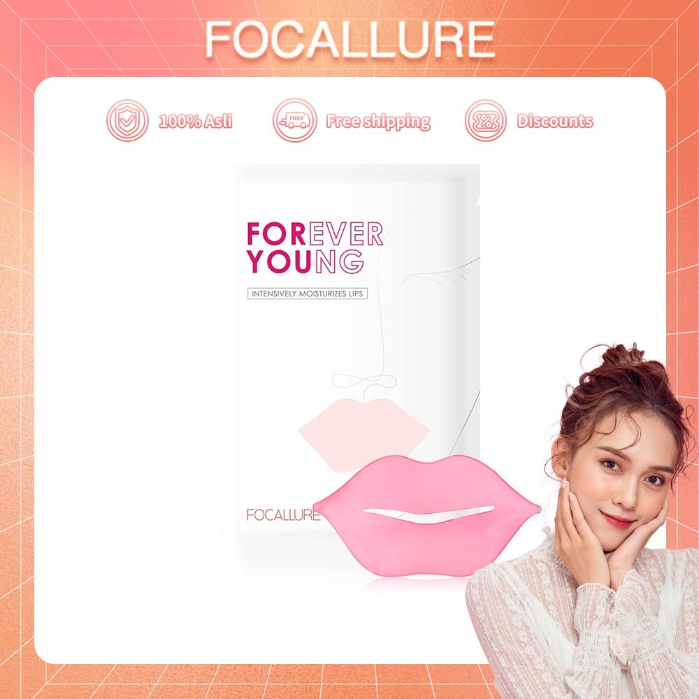 FOCALLURE Vitamin E Cherry Lip Mask &amp; Eye mask Skin Care Untuk Mata FASC02