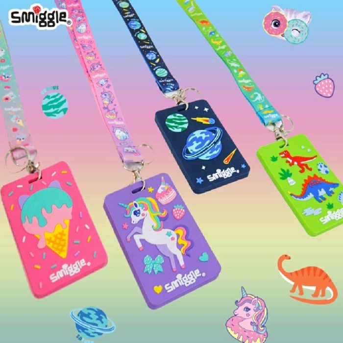 

Lanyard Smgl Name Tag Rubber Lanyard Kids Import
