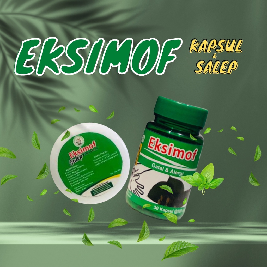EKSIMOF Kpasul+Salap Gatal, Alergi, Eksim Cacar Paling Ampuh