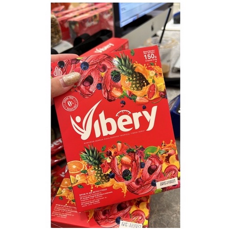 VIBERY FIBER DETOX DRINK NO SUGAR BPOM 10 Sachet