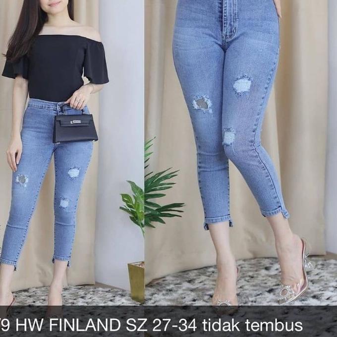 ❉ (BISA COD)READY HW FINLAND 7/9 HANEDA RIPPED 27-34 SOBEK TIDAK TEMBUS ♢