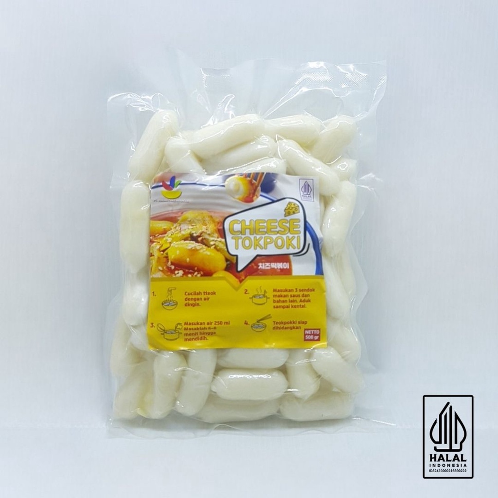 

1kg/GunsDapur Cheese tteokpokki 1 Kg (Halal 100%)