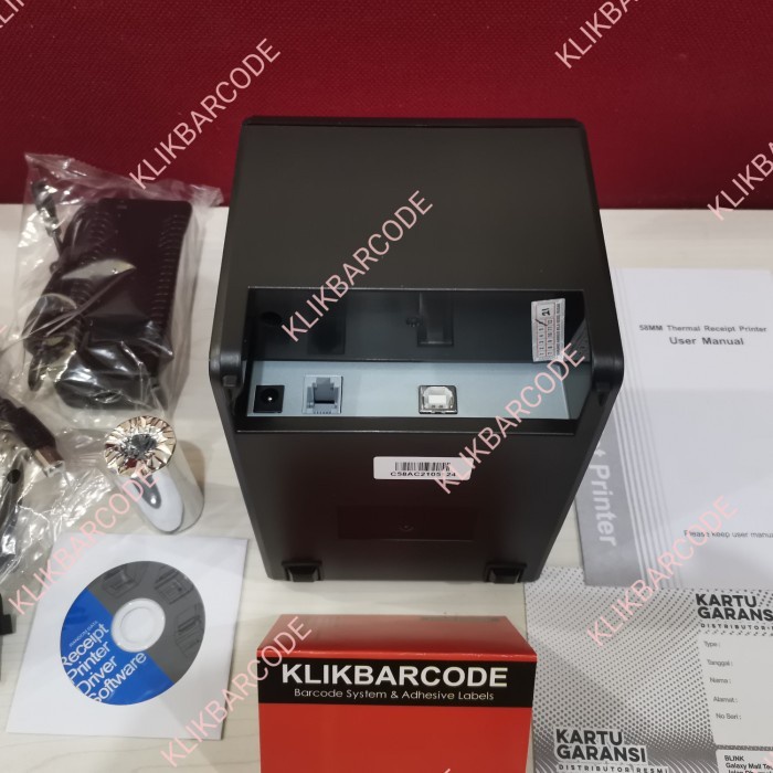 

AUTO CUTTER PRINTER 58 MM - IWARE C58AC - USB - OTOMATIS POTONG KERTAS