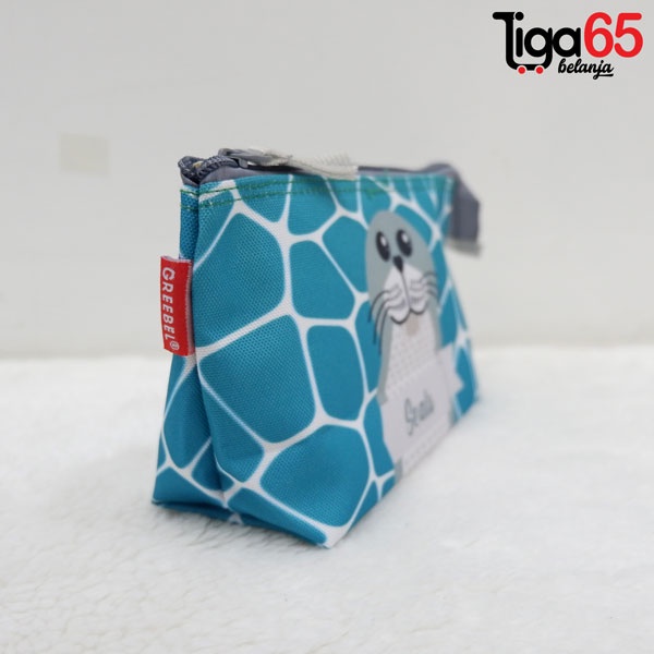 365 GREEBEL POUCH 0221-18 / Tempat Kosmetik / Pouch Serbaguna