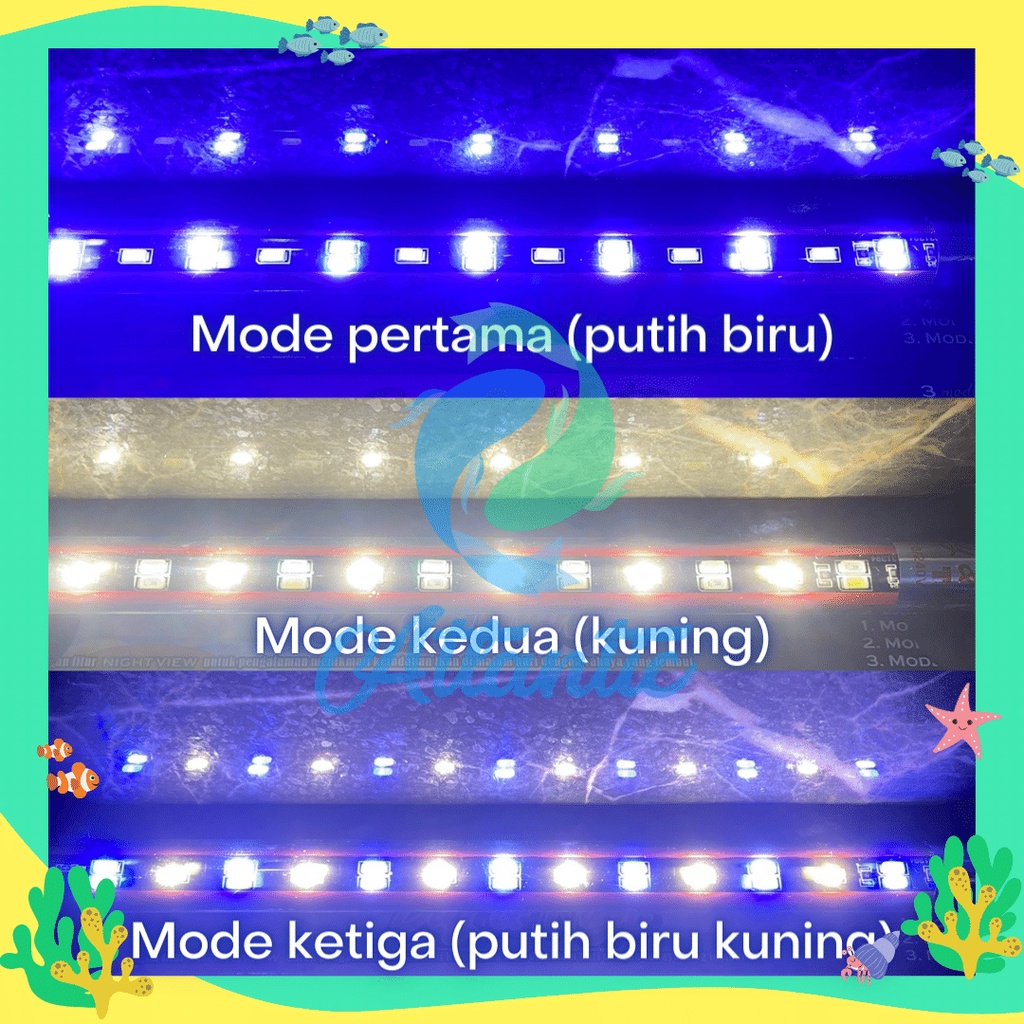 Kandila Day &amp; Night LED Celup 30 cm  Lampu Kandila 3 Mode