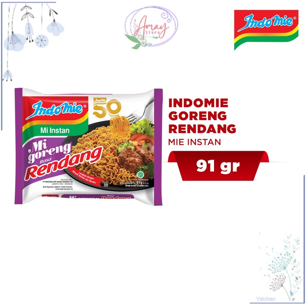 

[asj] BISA COD - Indomie Goreng Rendang