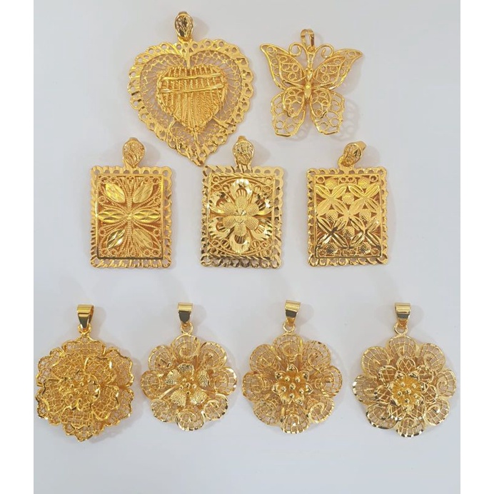 liontin lapis emas/bandul liontin/bandul kalung/liontin kalung