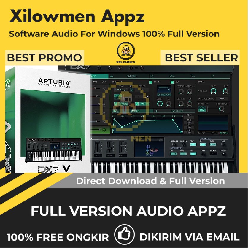 [Full Version] Arturia DX7 V Pro Lifetime Audio Software WIN OS