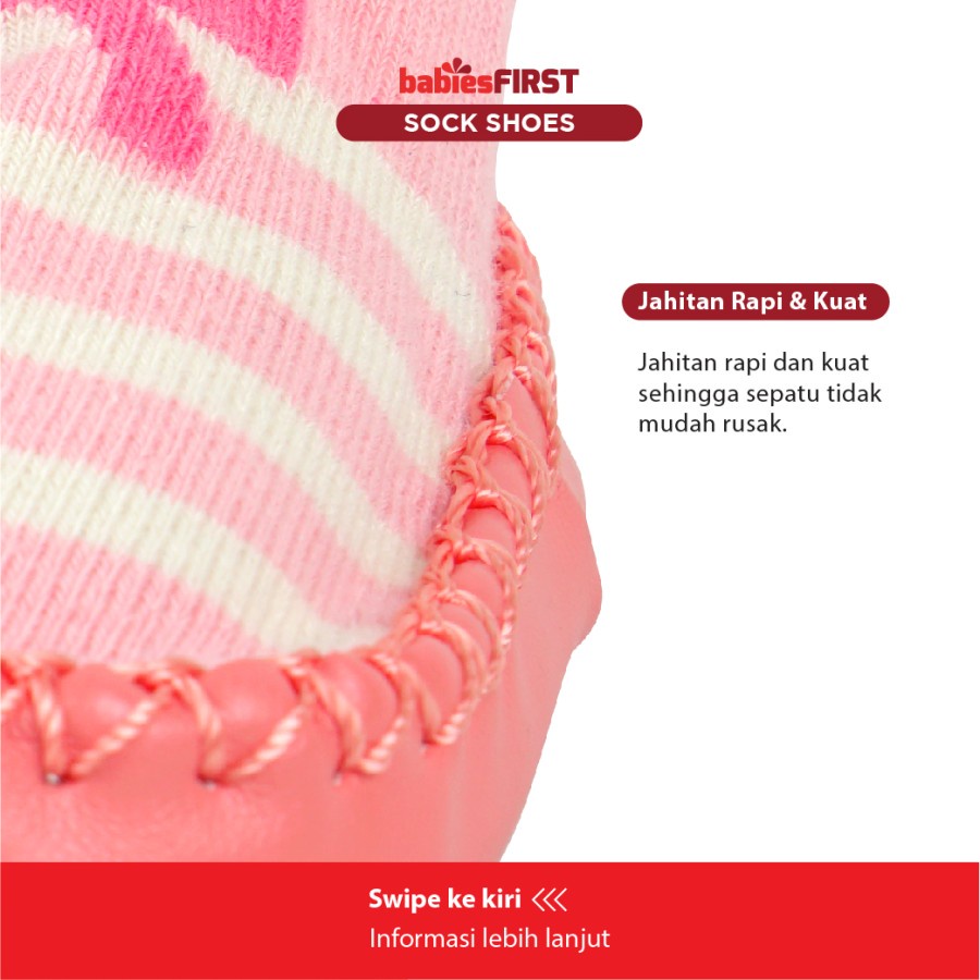 BABIESFIRST Shoe Socks Sepatu Kaos Kaki Bayi  Prewalker Booties Baby