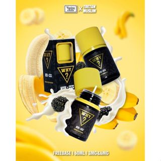 Liquid Why Banana 60ML By Tretan Mulsim X Vaping Chills