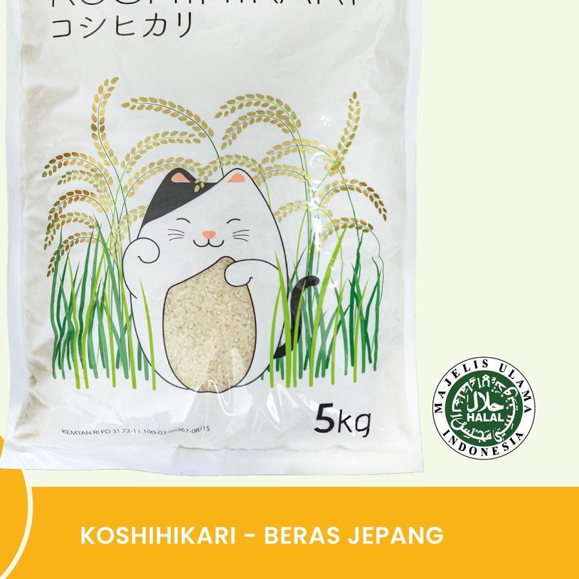 

✯ Koshihikari Beras Jepang 5KG ☆