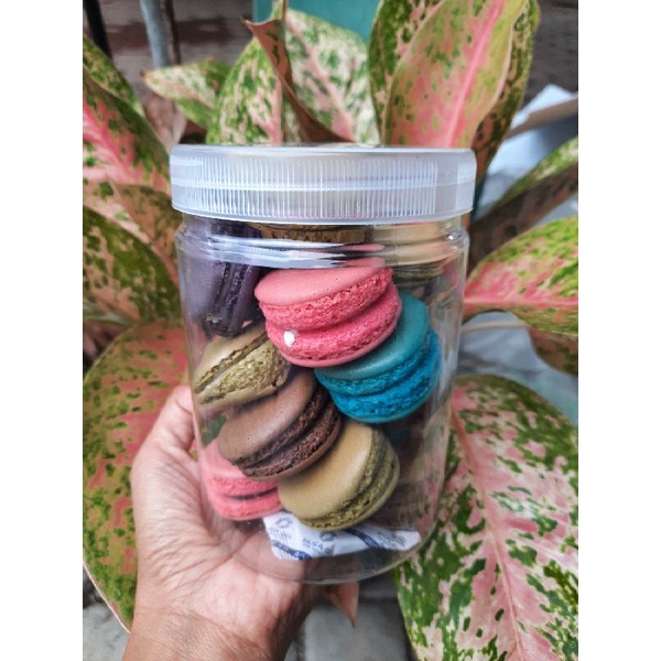 SPECIAL MACARON ISI 18 PCS/ macaron toples tabung 650ml