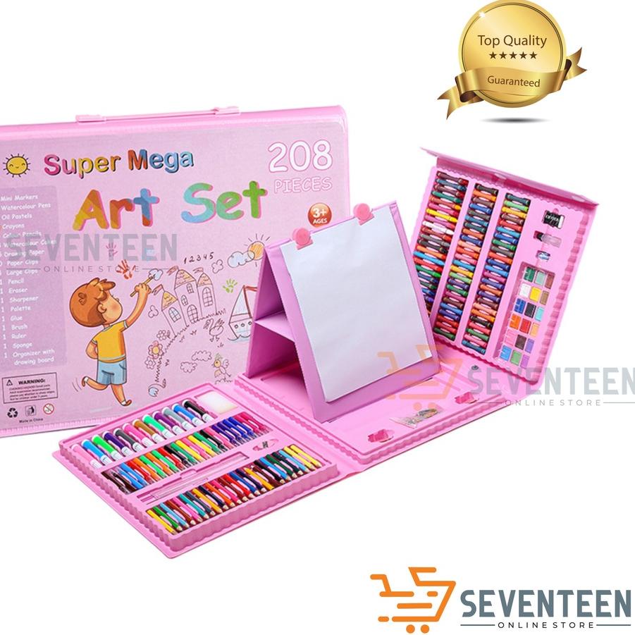 

Recommended SEVENTEEN ART SET ISI 208 ARTSET PENSIL WARNA ANAK KRAYON SET ISI 208 PENSIL WARNA MELUKIS GAMBAR COLOURING PENCIL YYY``