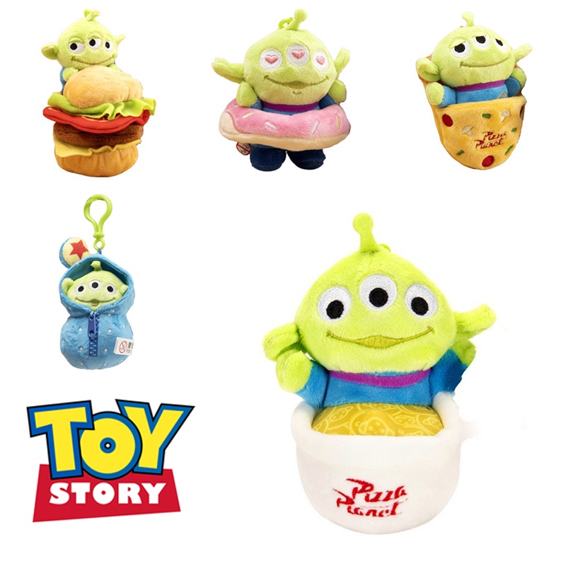 Gantungan Kunci Liontin Alien Toy Story Plush Indah Untuk Hadiah Anak