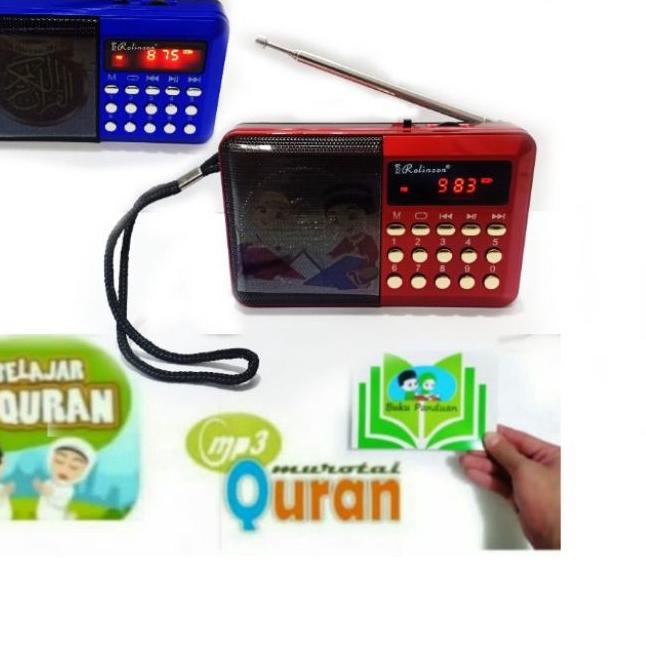 ➬ Speaker hafalan alquran 30juz Ada tombol repeat / speaker digital alquran rL 30 juz lengkap memory
