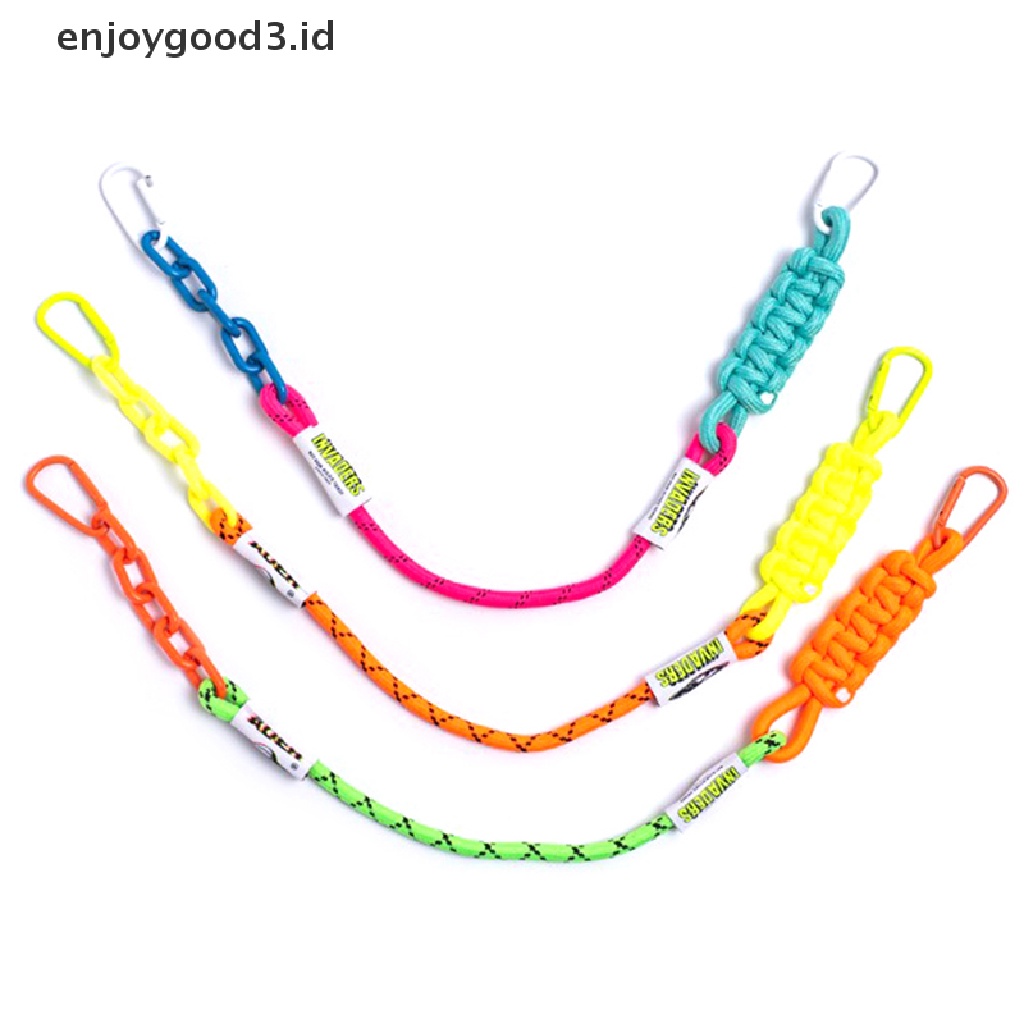[Rready Stock] Tali Ponsel Gantungan Kunci Gantungan Kunci Kepang Twist Nylon Phone Straps belt Handle Rope DIY Bag Aksesoris Parts (ID)